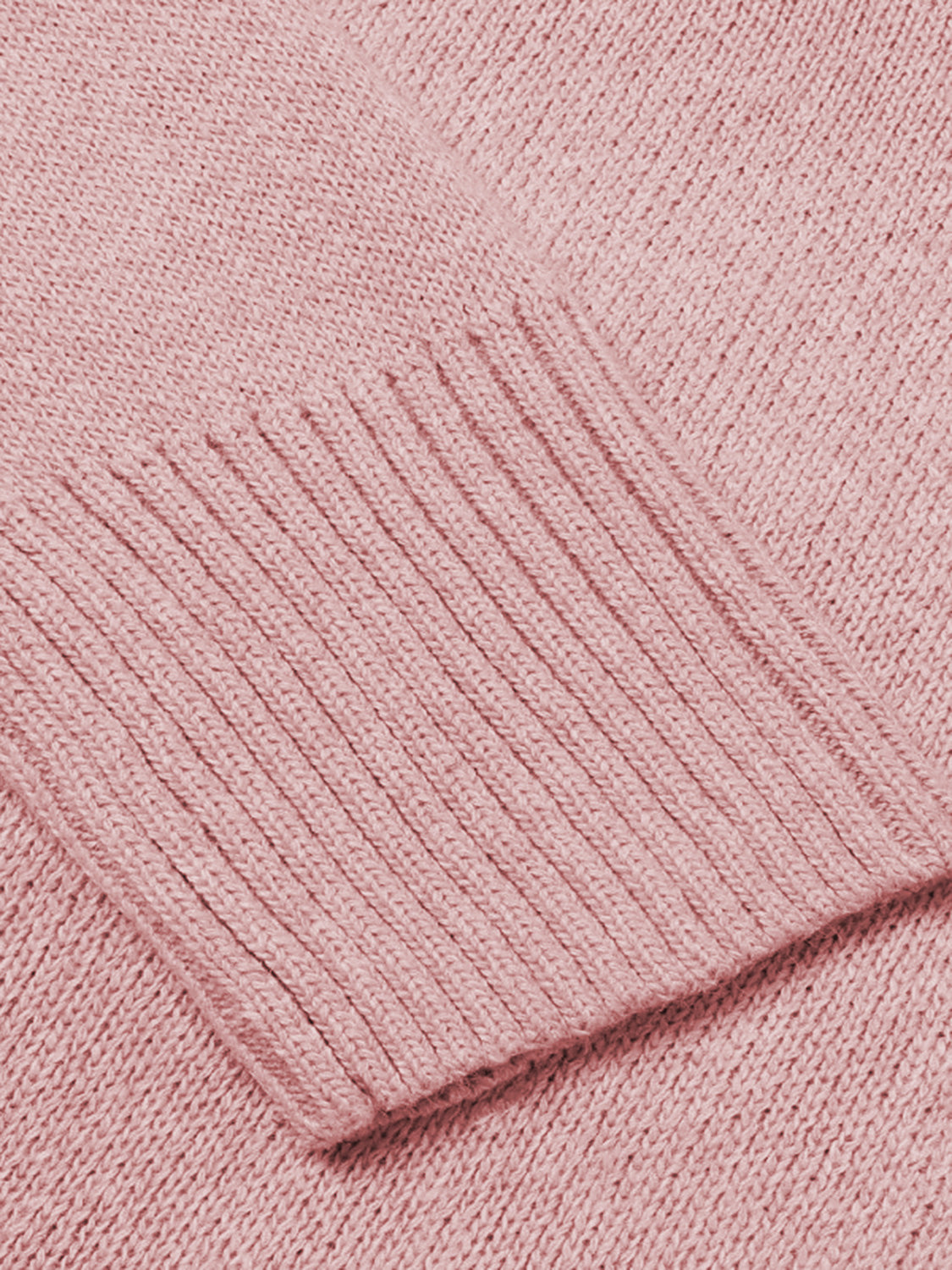 V-Neck Long Sleeve Knit Top - The Boutie Shop