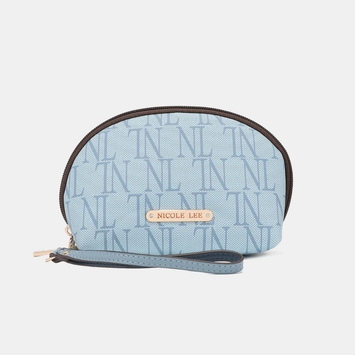 Nicole Lee USA 3-Piece Letter Print Texture Handbag Set - The Boutie Shop