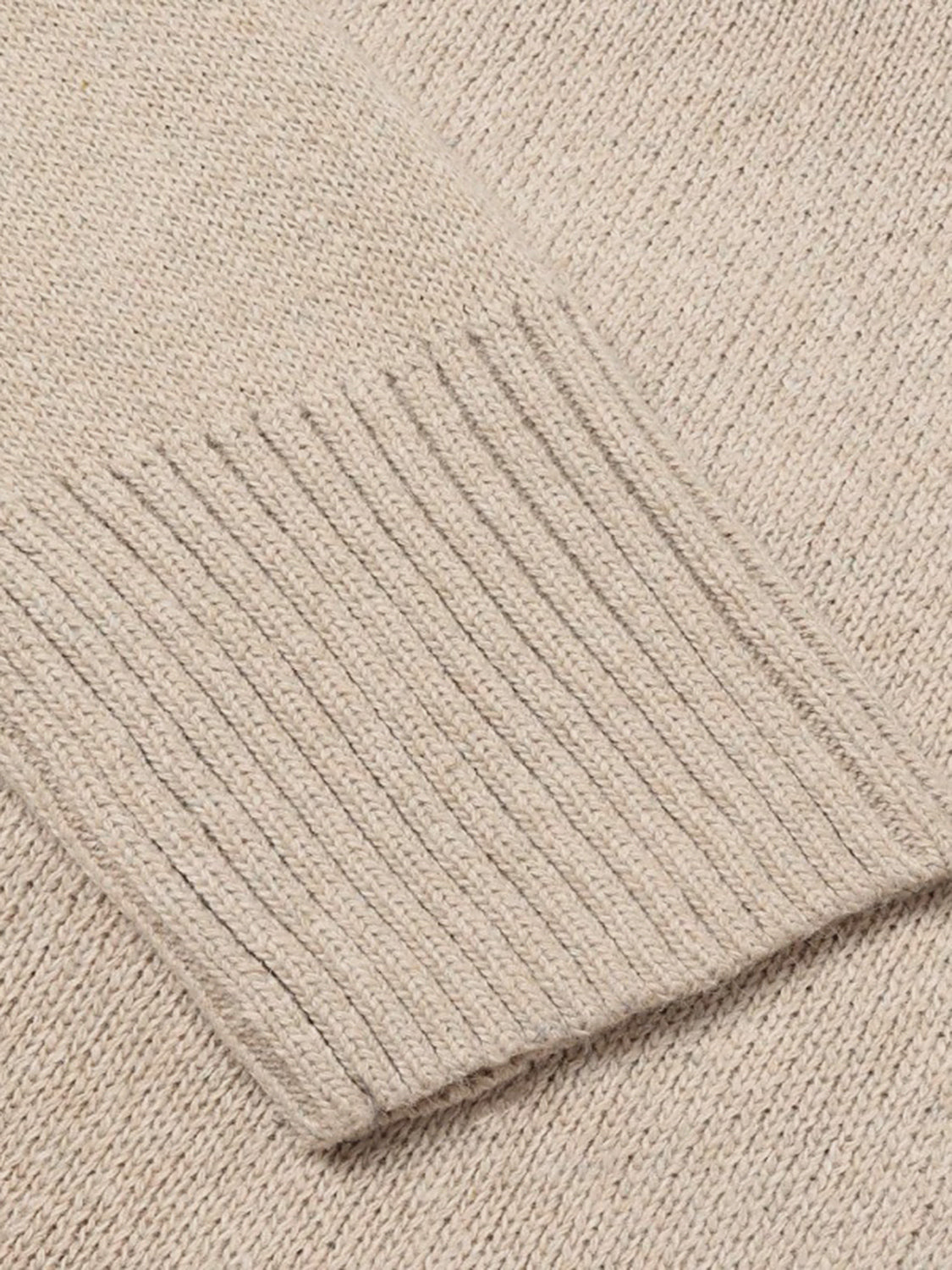 V-Neck Long Sleeve Knit Top - The Boutie Shop