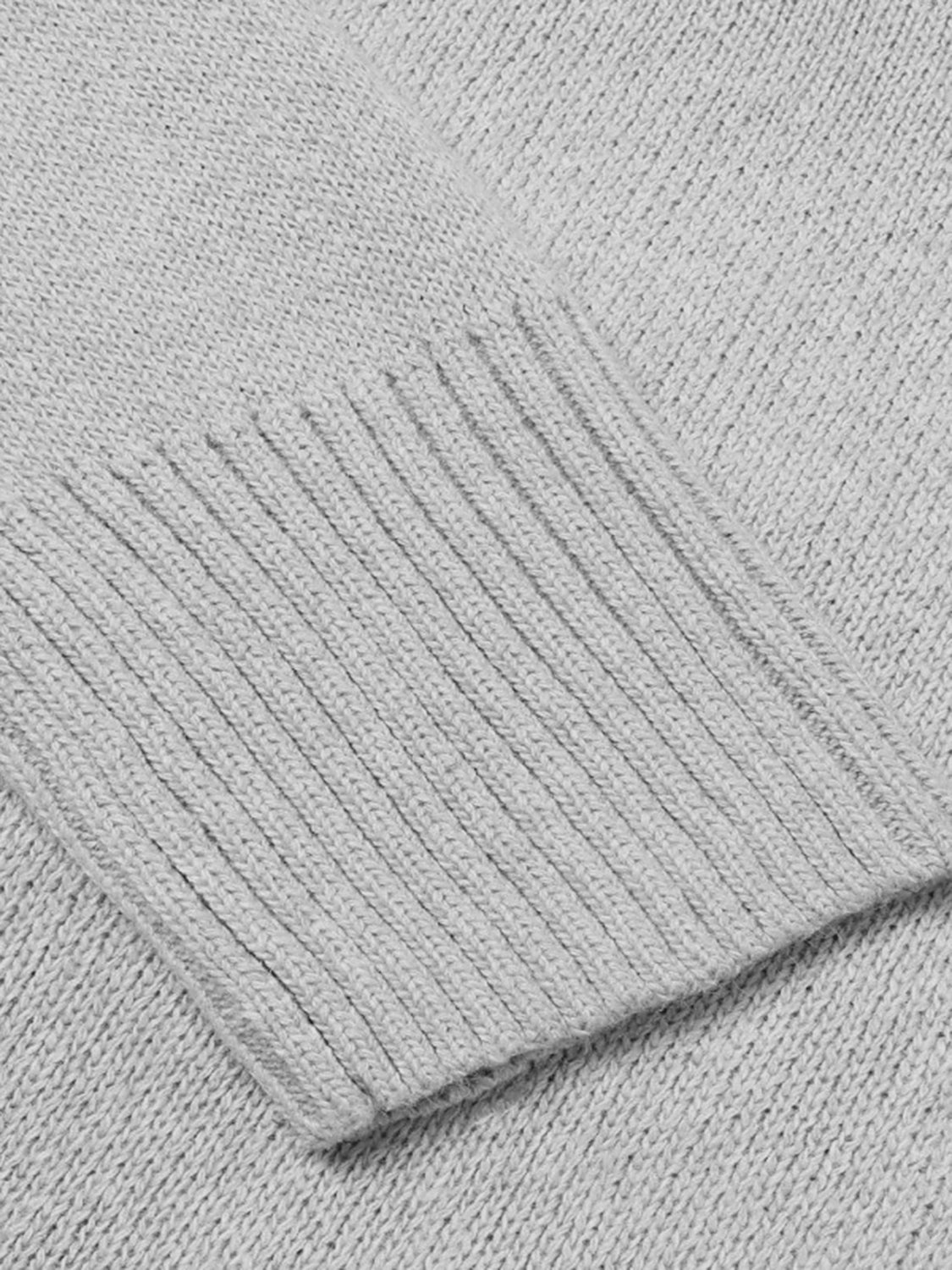 V-Neck Long Sleeve Knit Top - The Boutie Shop