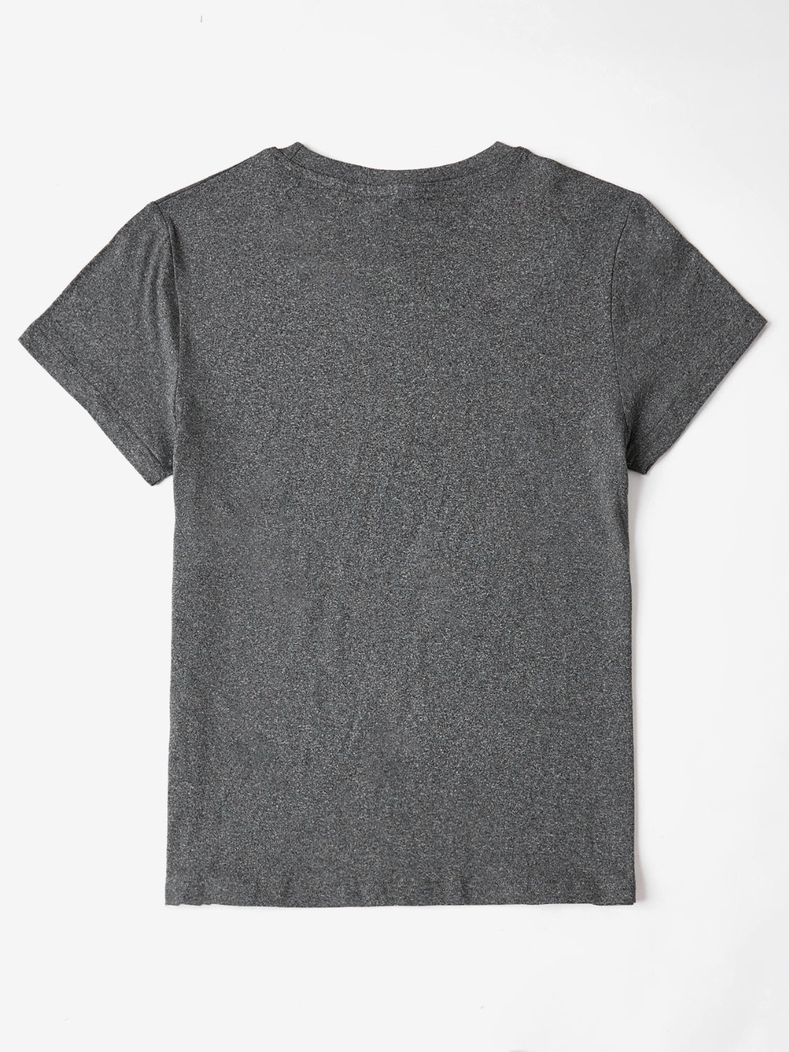 Graphic Heart Round Neck Short Sleeve T-Shirt - The Boutie Shop