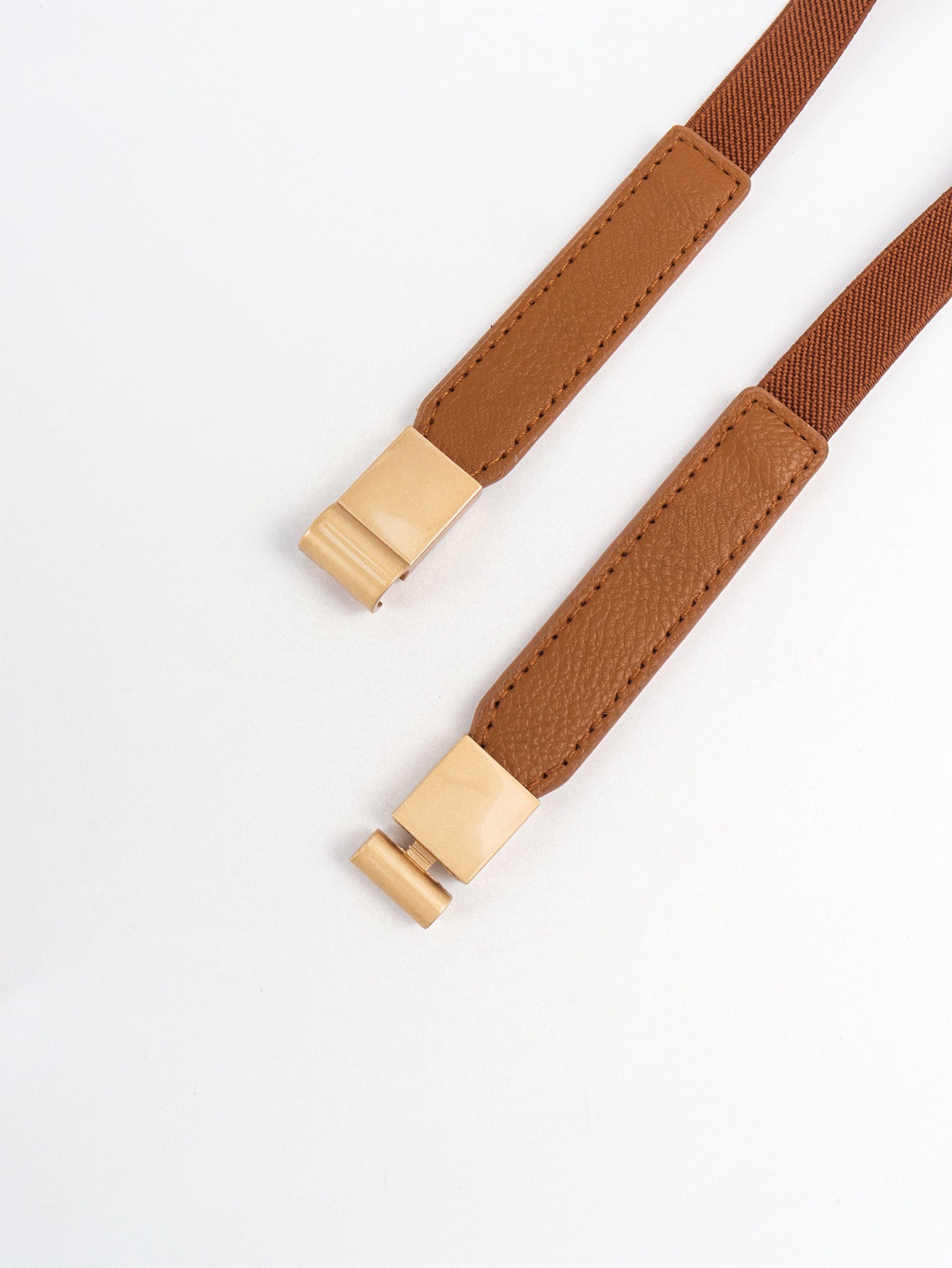 PU Elastic Skinny Belt - The Boutie Shop