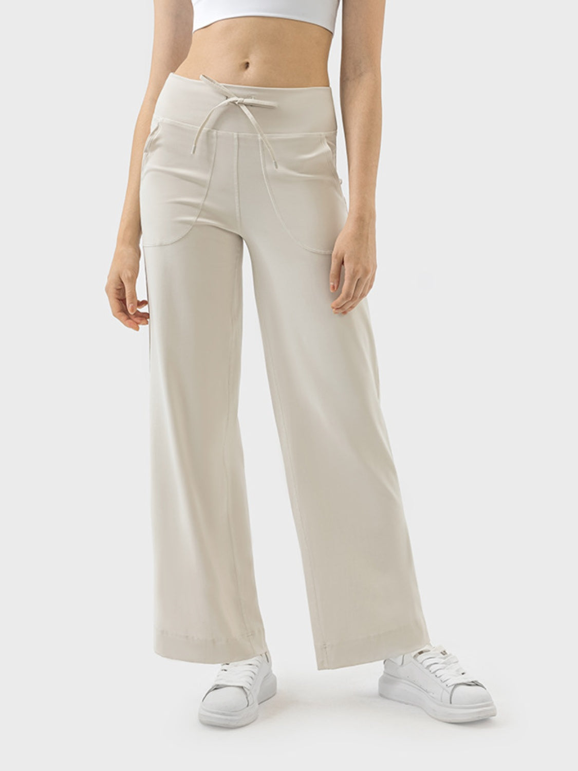 Millennia Drawstring Active Pants with Pockets - The Boutie Shop