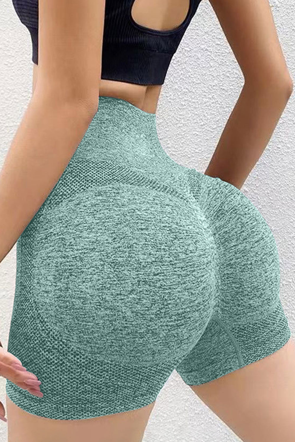 High Waist Active Shorts - The Boutie Shop