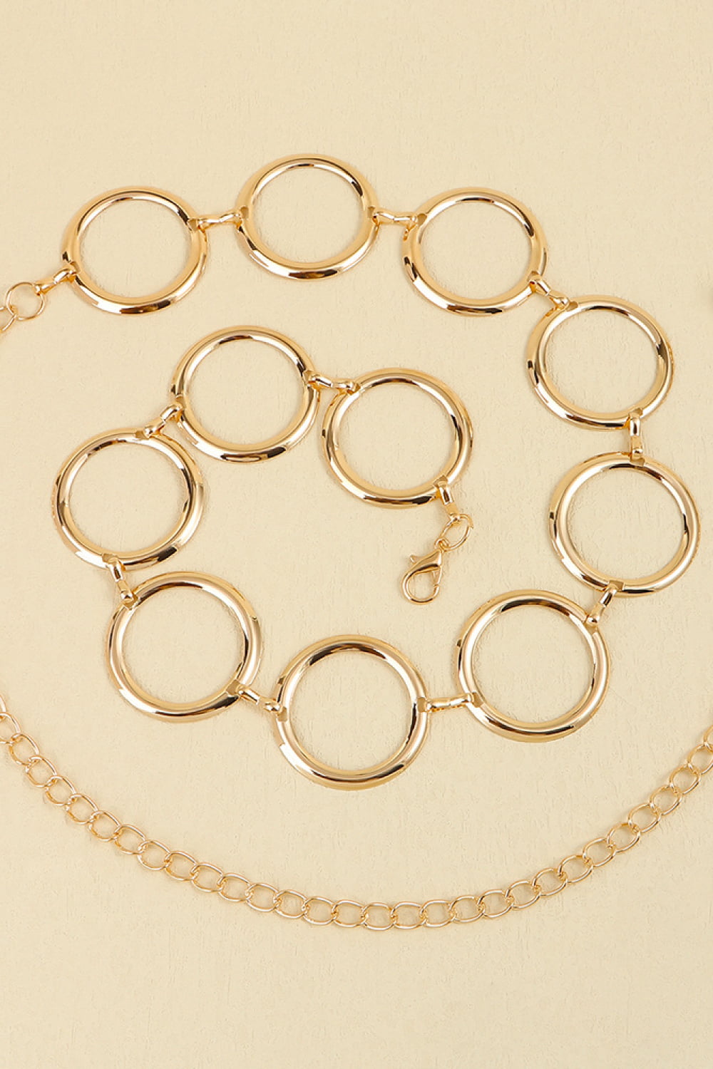 Circle Ring Chain Belt - The Boutie Shop