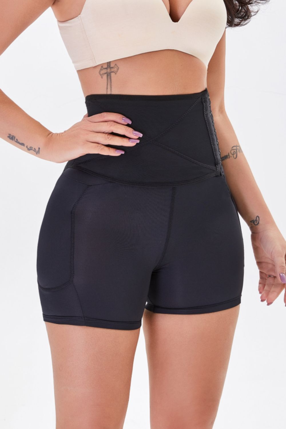 Full Size Hip Lifting Shaping Shorts - The Boutie Shop