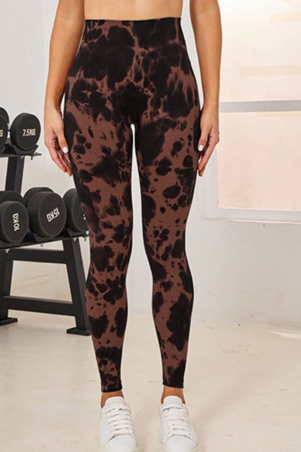 Tie-Dye High Waist Active Leggings - The Boutie Shop