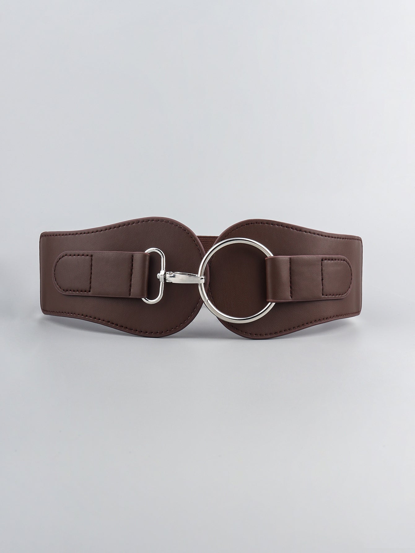 PU Elastic Wide Belt - The Boutie Shop