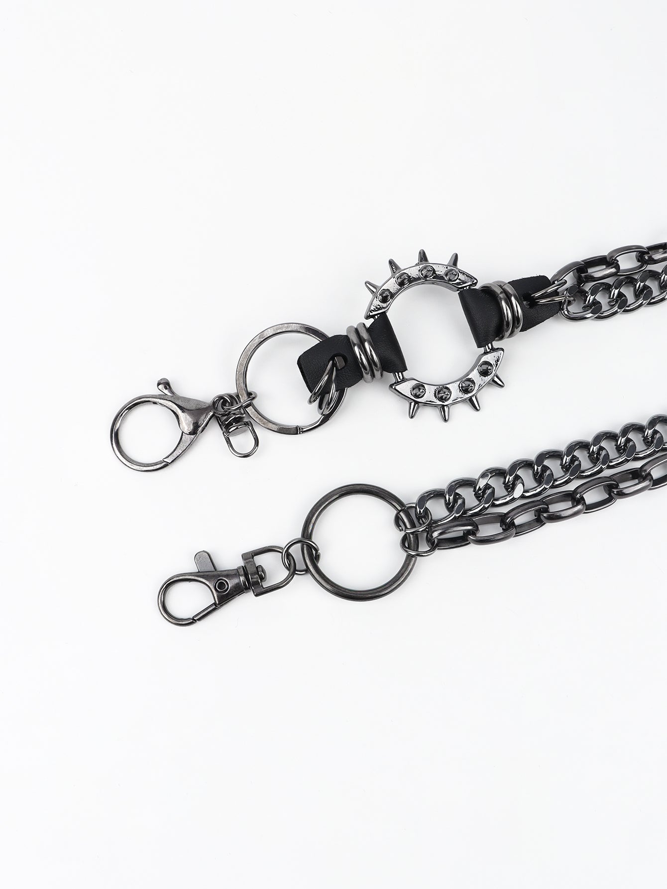 Punk Aluminium Chain Belt - The Boutie Shop