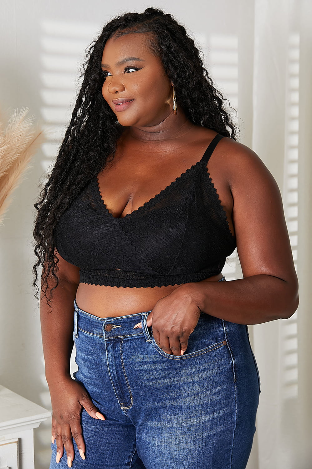 JadyK Skye Full Size Lace Bralette - The Boutie Shop