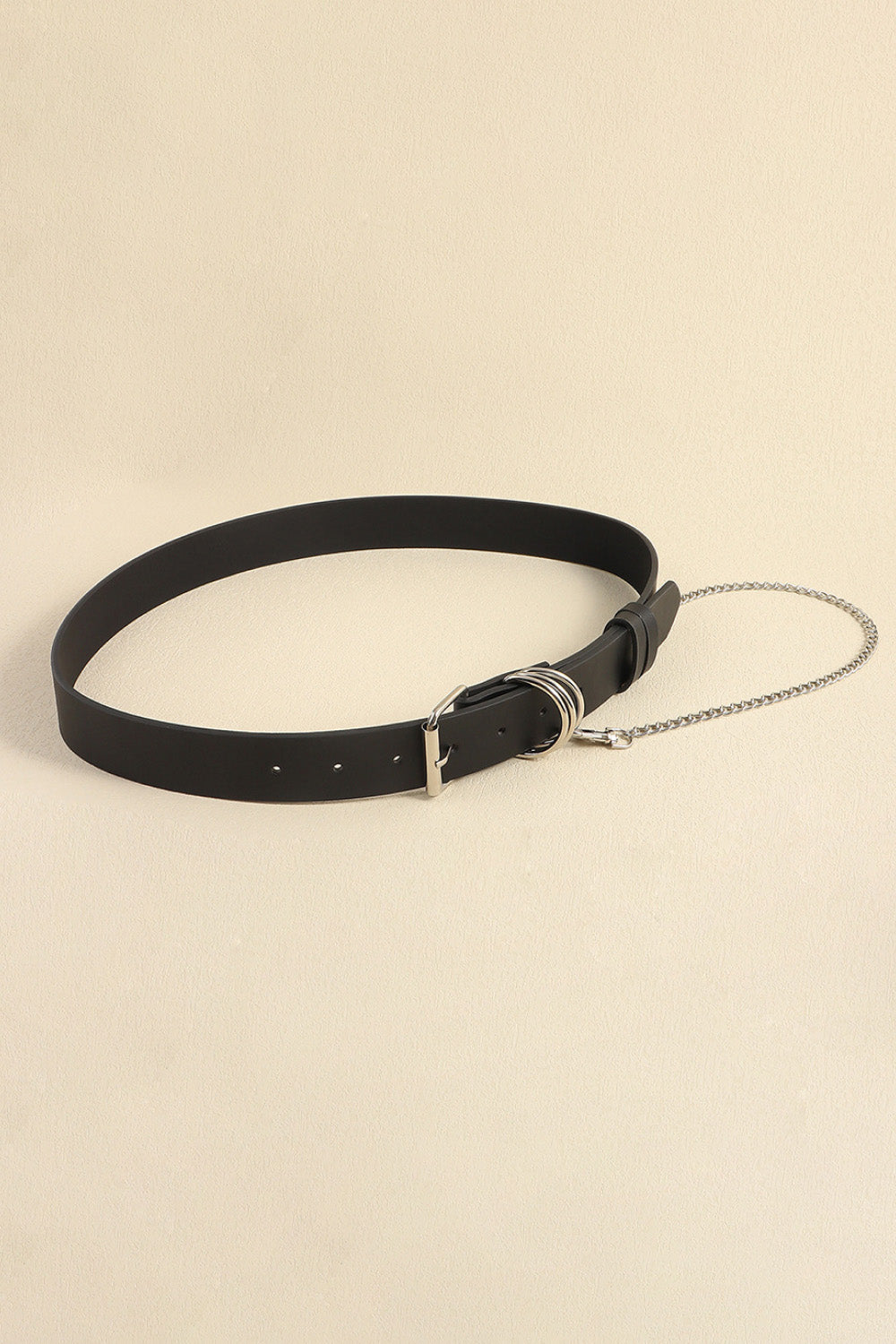 PU Leather Alloy Chain Belt - The Boutie Shop