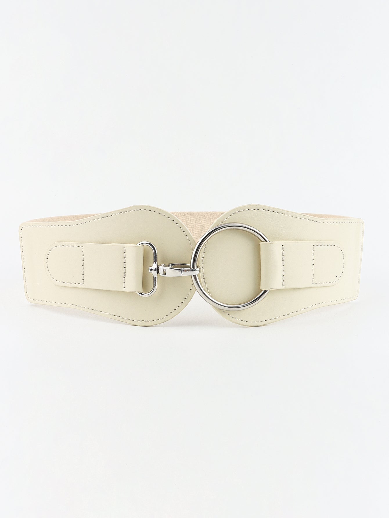 PU Elastic Wide Belt - The Boutie Shop