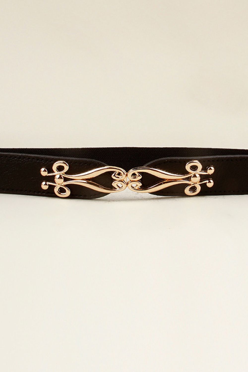 Alloy Buckle Elastic Belt - The Boutie Shop