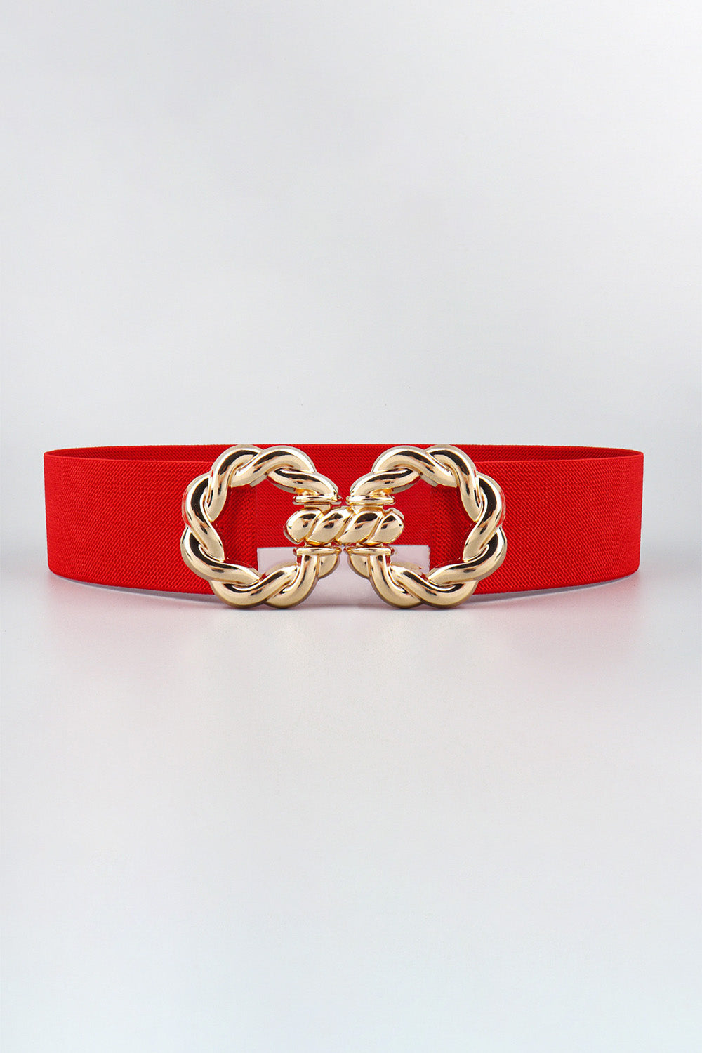 Zinc Alloy Buckle Elastic Belt - The Boutie Shop