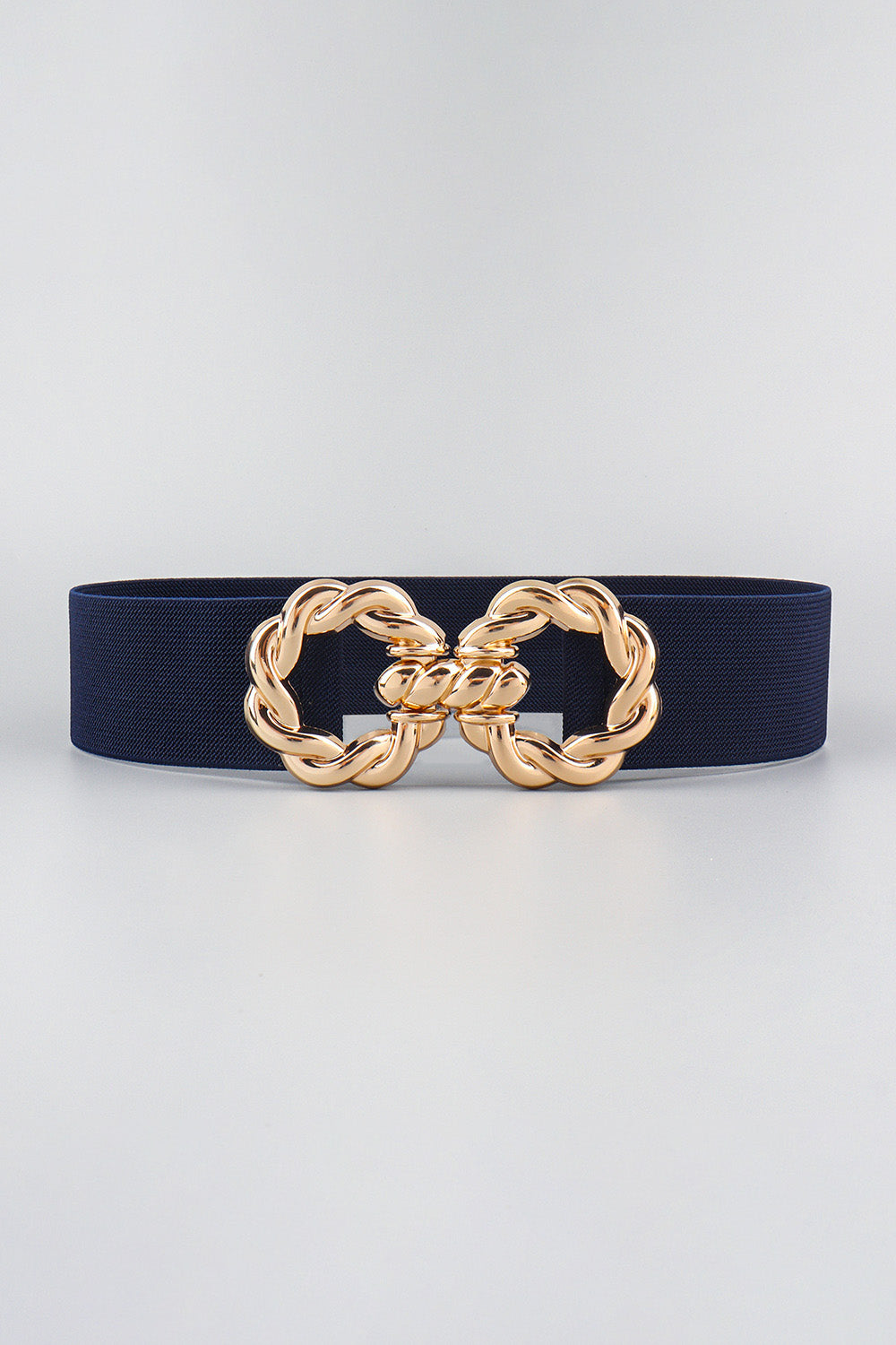 Zinc Alloy Buckle Elastic Belt - The Boutie Shop