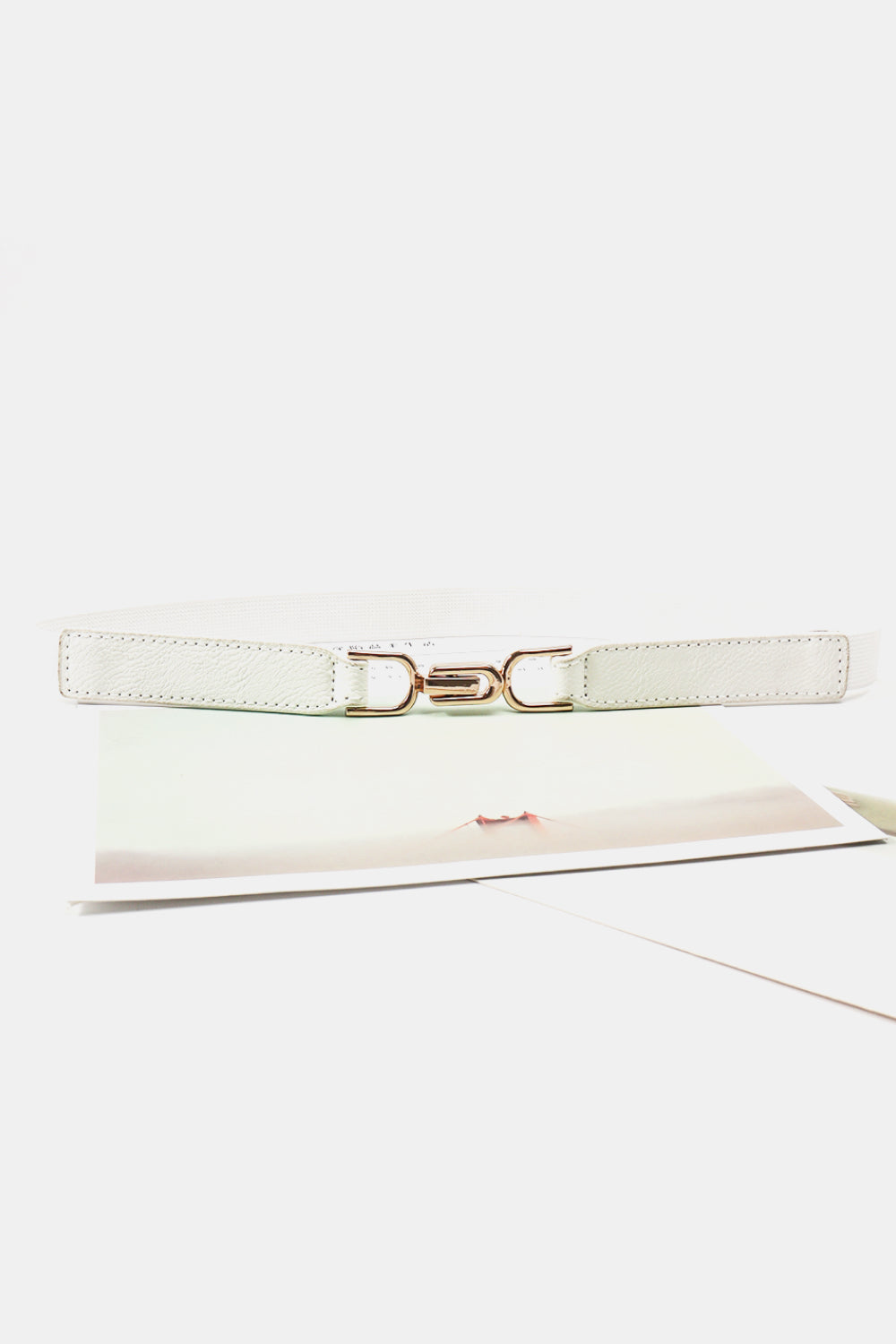 Alloy Buckle Elastic Belt - The Boutie Shop