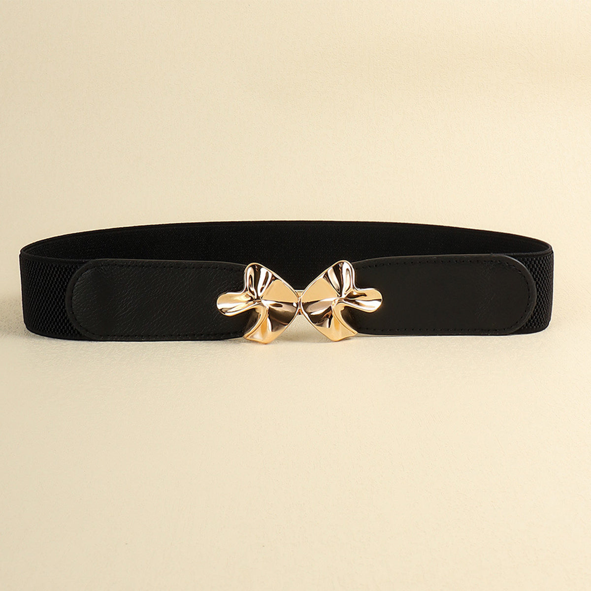 Alloy Buckle Elastic Belt - The Boutie Shop