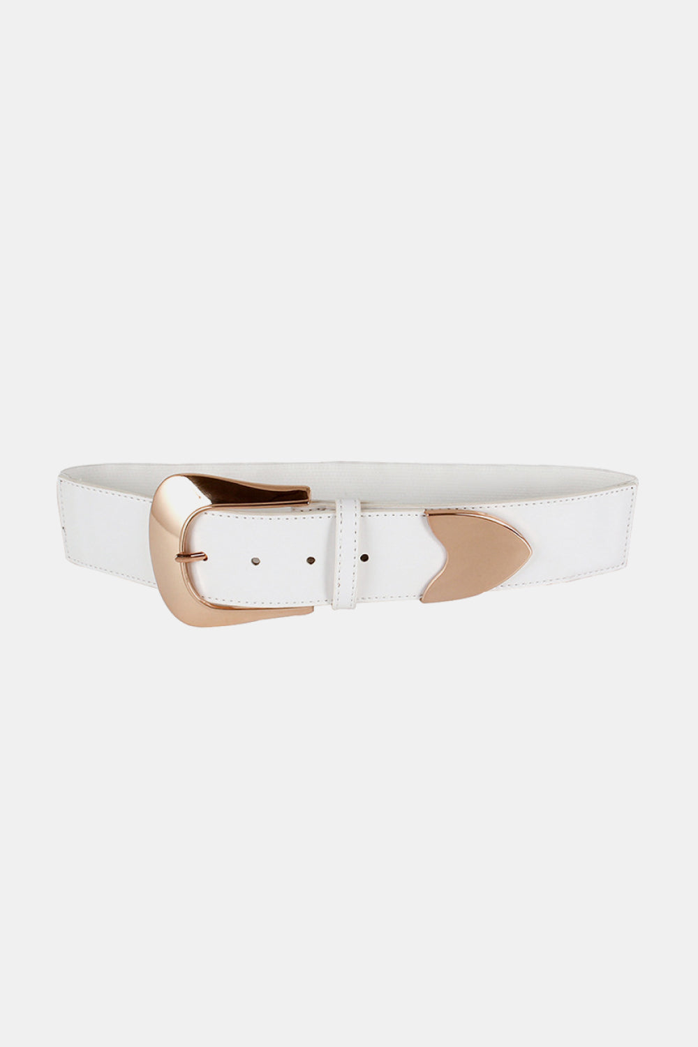 Elastic Wide PU Belt - The Boutie Shop