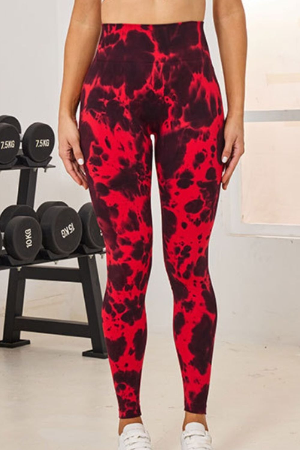 Tie-Dye High Waist Active Leggings - The Boutie Shop