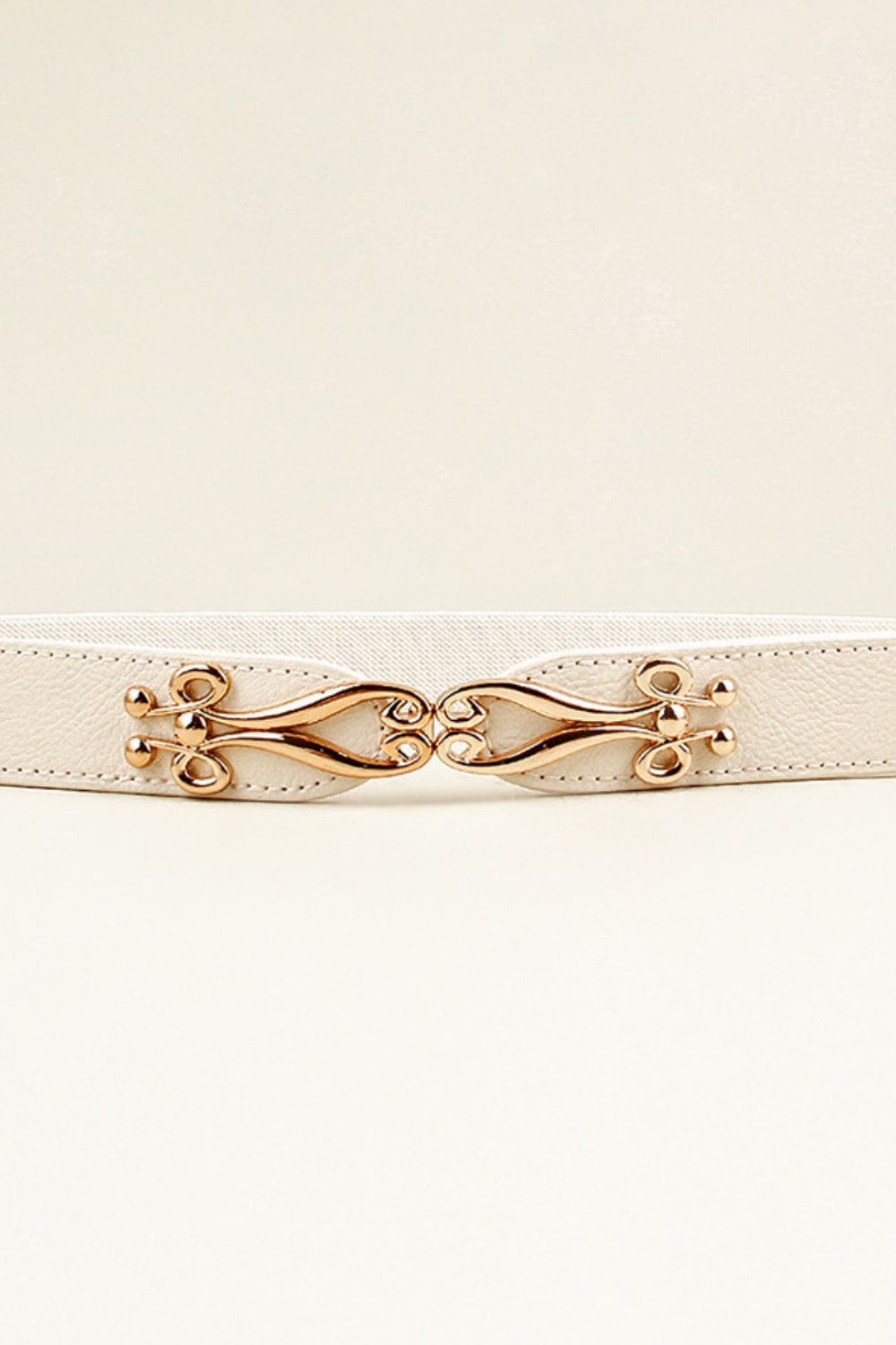 Alloy Buckle Elastic Belt - The Boutie Shop