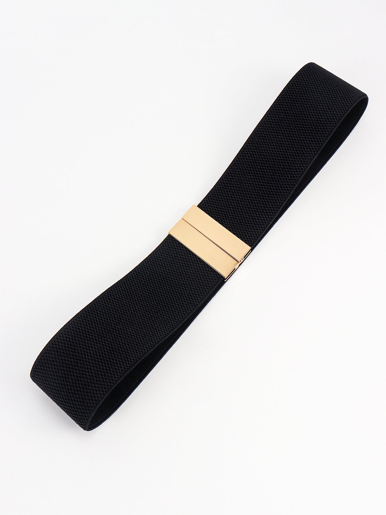 Alloy Buckle Elastic Belt - The Boutie Shop