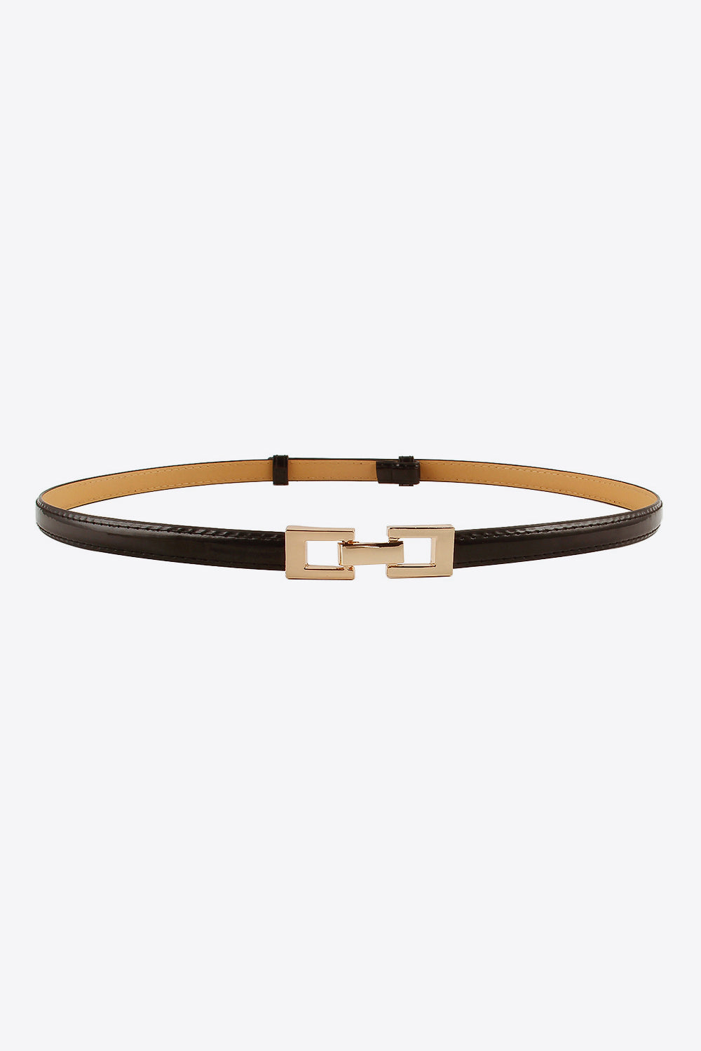 PU Skinny Belt - The Boutie Shop