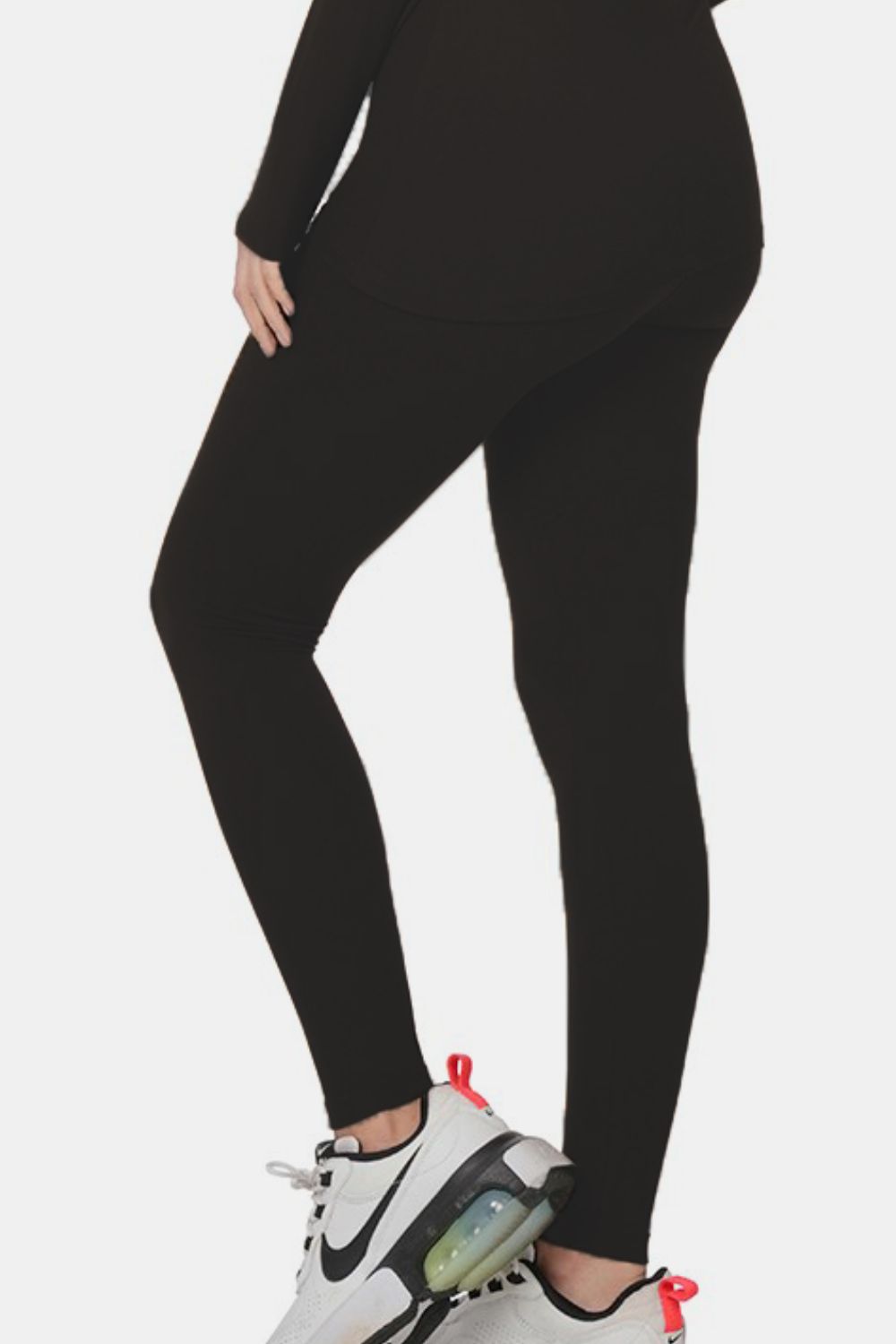 Zenana Full Size Turtleneck Top and Leggings Lounge Set - The Boutie Shop