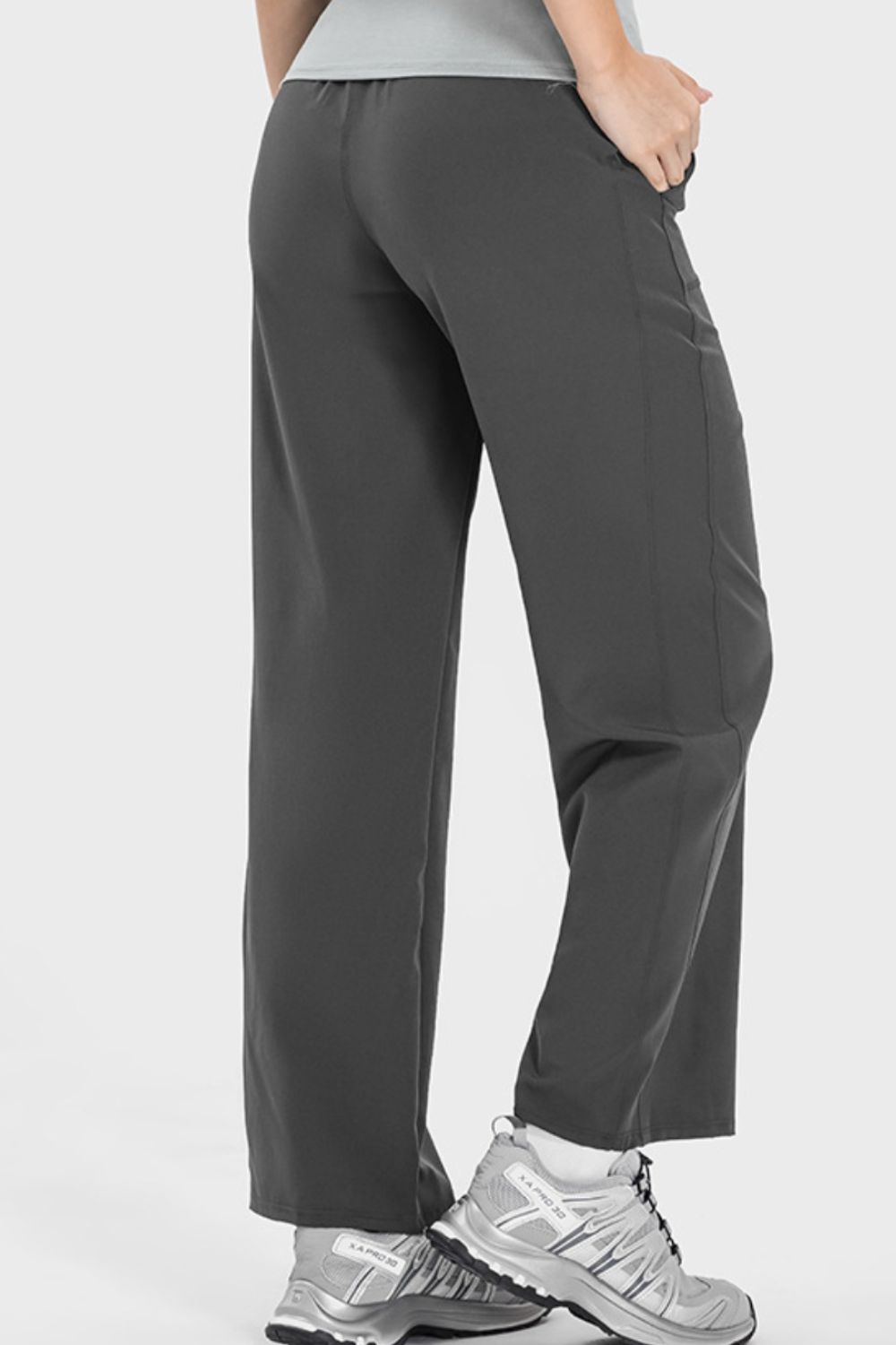 Millennia Drawstring Pocketed Active Pants - The Boutie Shop