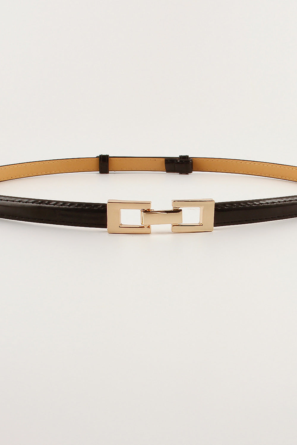 PU Skinny Belt - The Boutie Shop