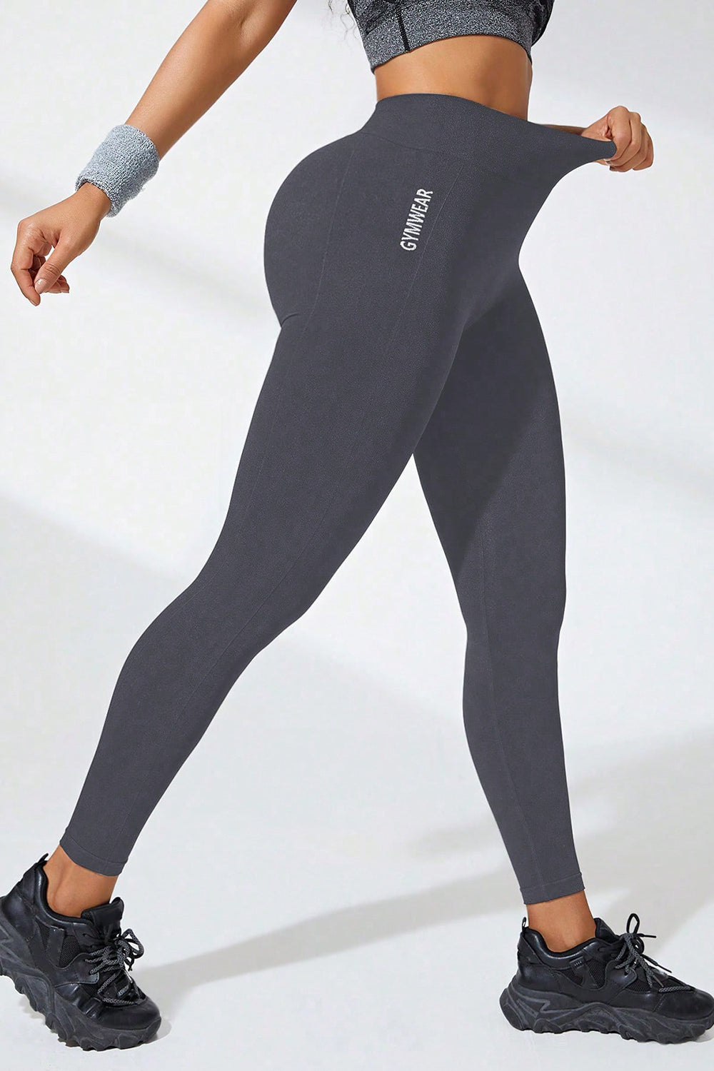 High Waist Active Leggings - The Boutie Shop