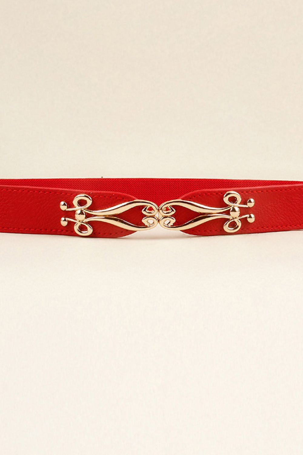 Alloy Buckle Elastic Belt - The Boutie Shop