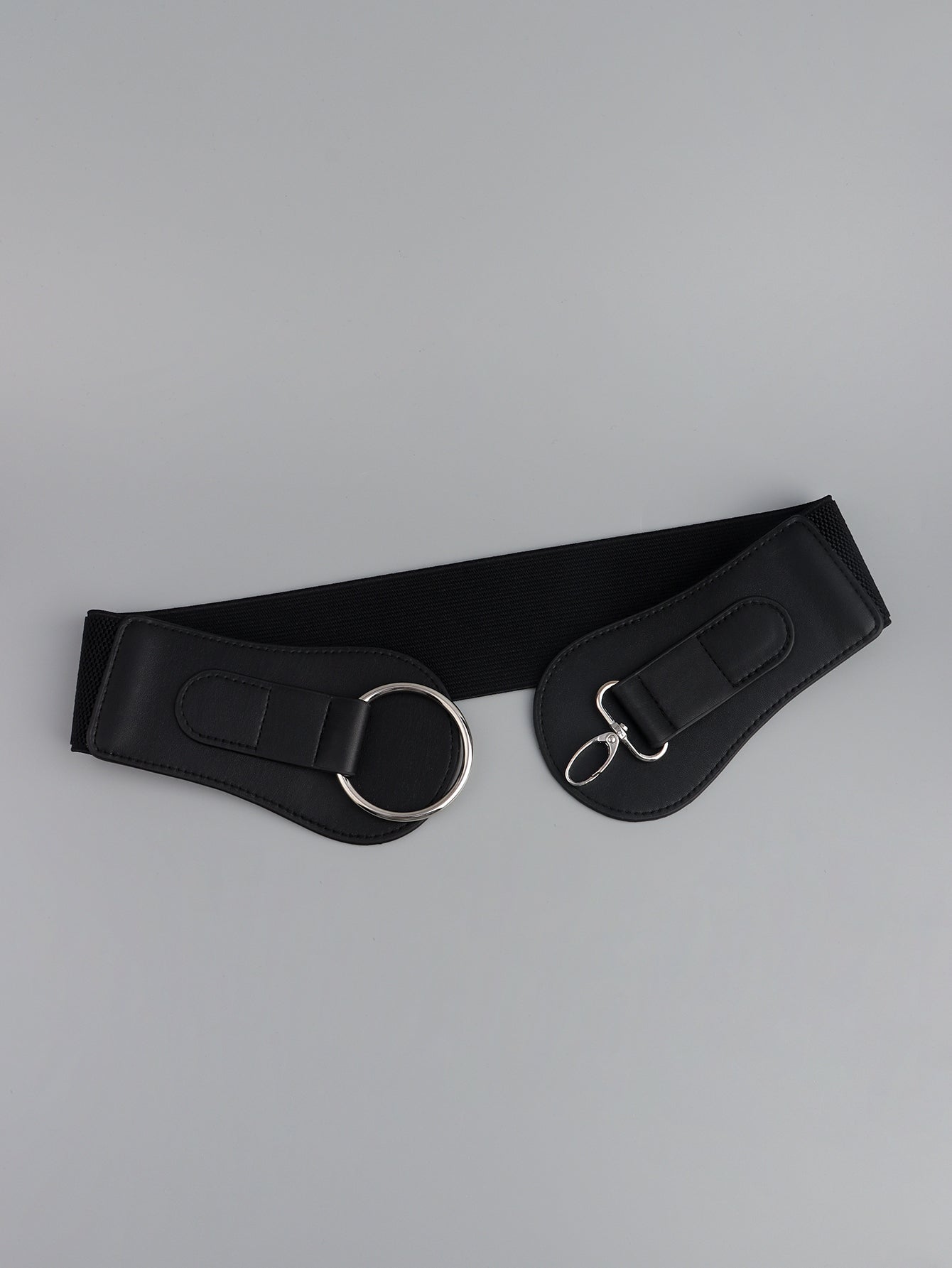 PU Elastic Wide Belt - The Boutie Shop