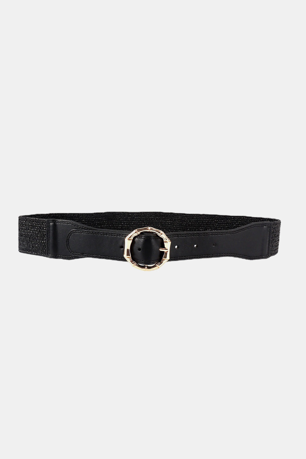 Alloy Buckle Braided Belt - The Boutie Shop