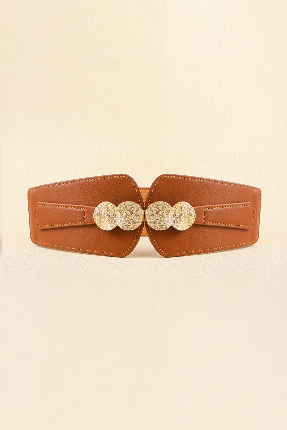 Alloy Buckle Elastic Belt - The Boutie Shop