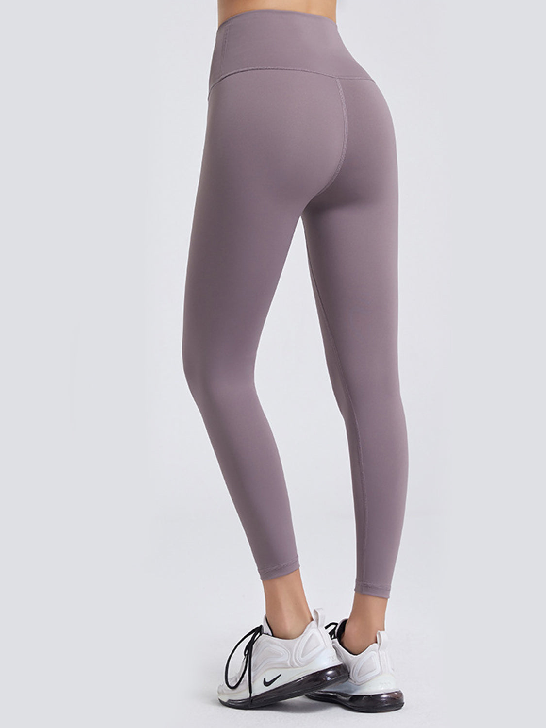 Wide Waistband Sports Leggings - The Boutie Shop