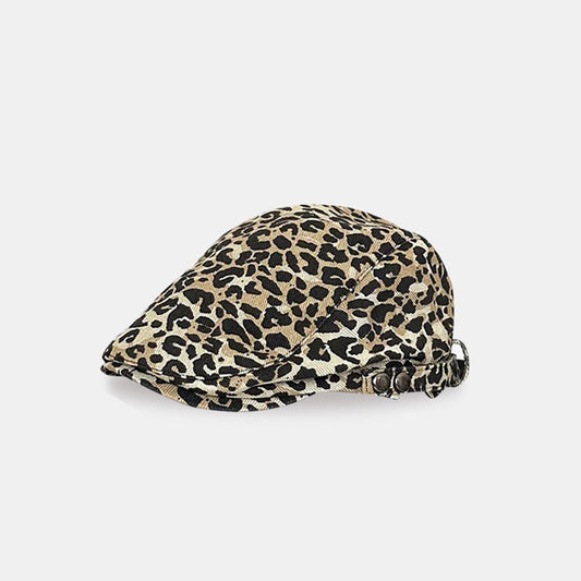 Adjustable Leopard Cotton Hat