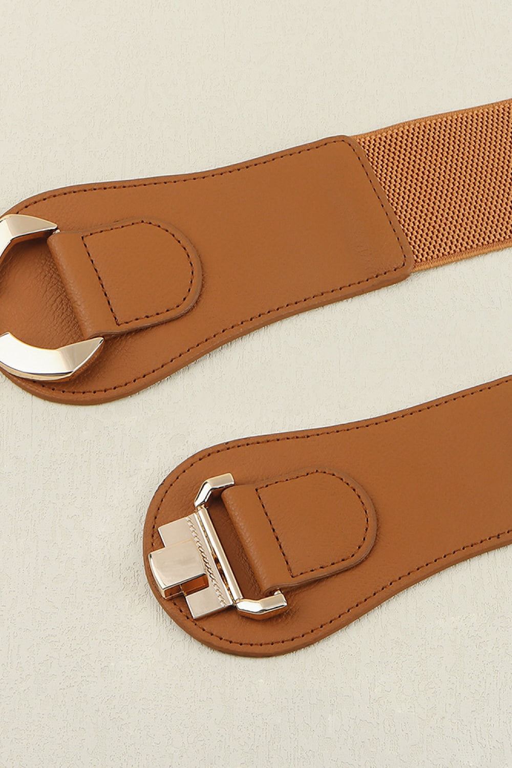 Alloy Buckle Elastic Belt - The Boutie Shop