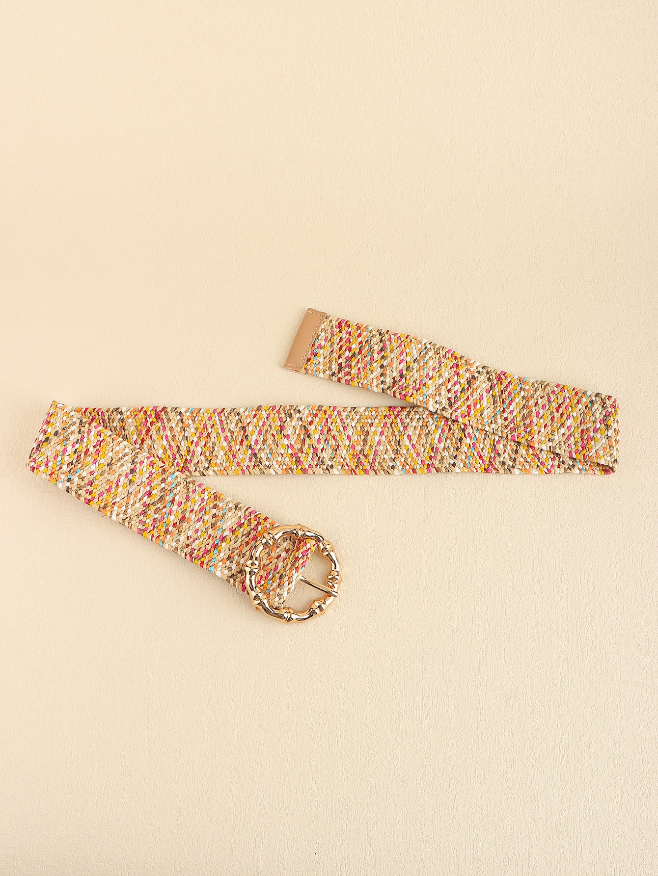 Multicolored Wide Belt - The Boutie Shop