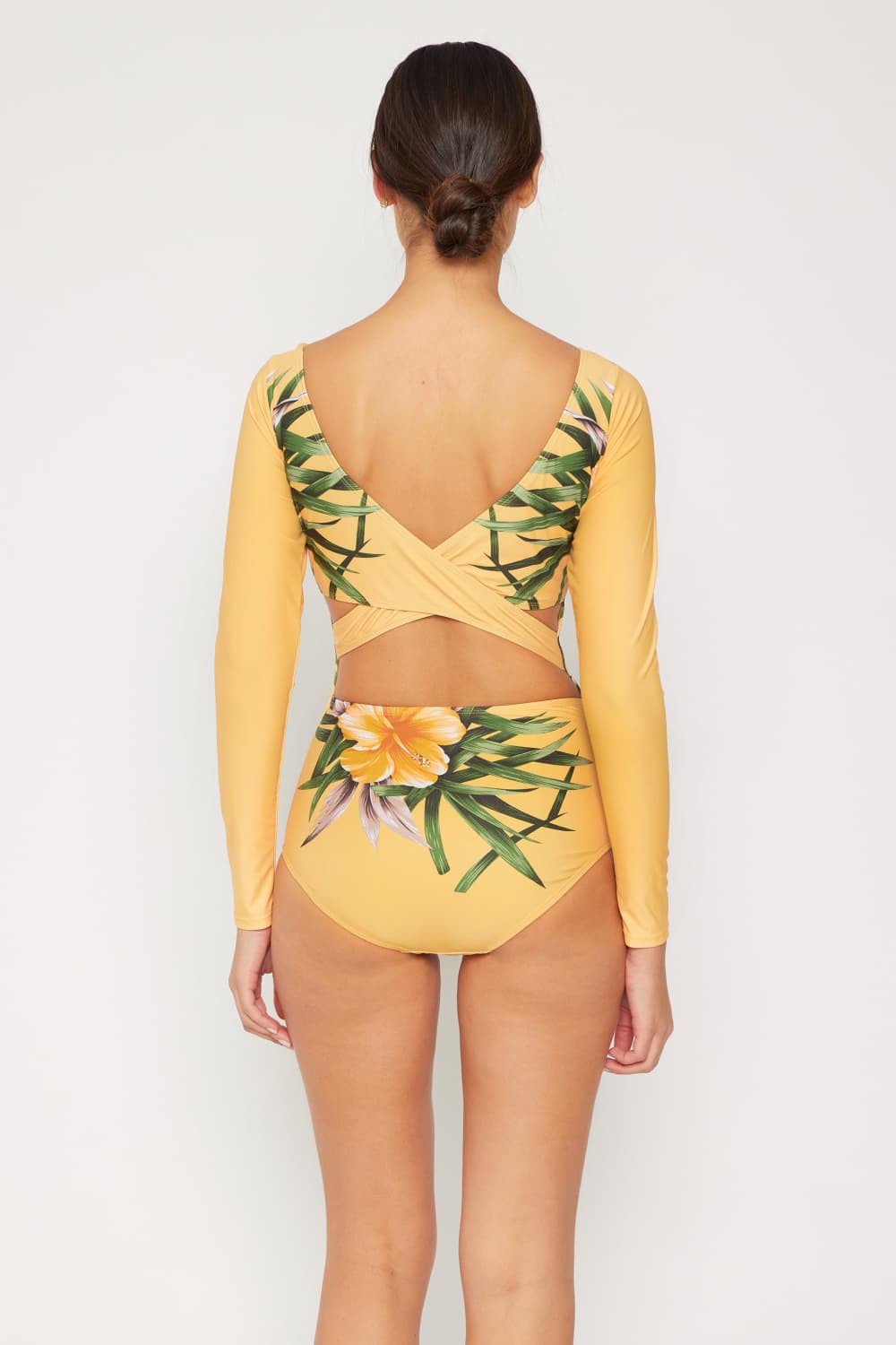 Marina West Swim Cool Down Longsleeve One-Piece Swimsuit - The Boutie Shop