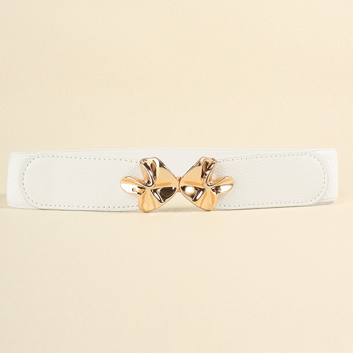 Alloy Buckle Elastic Belt - The Boutie Shop