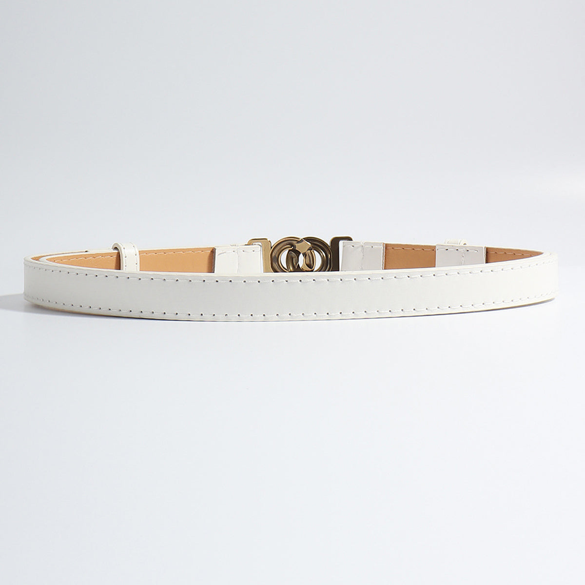 Alloy Buckle PU Belt - The Boutie Shop