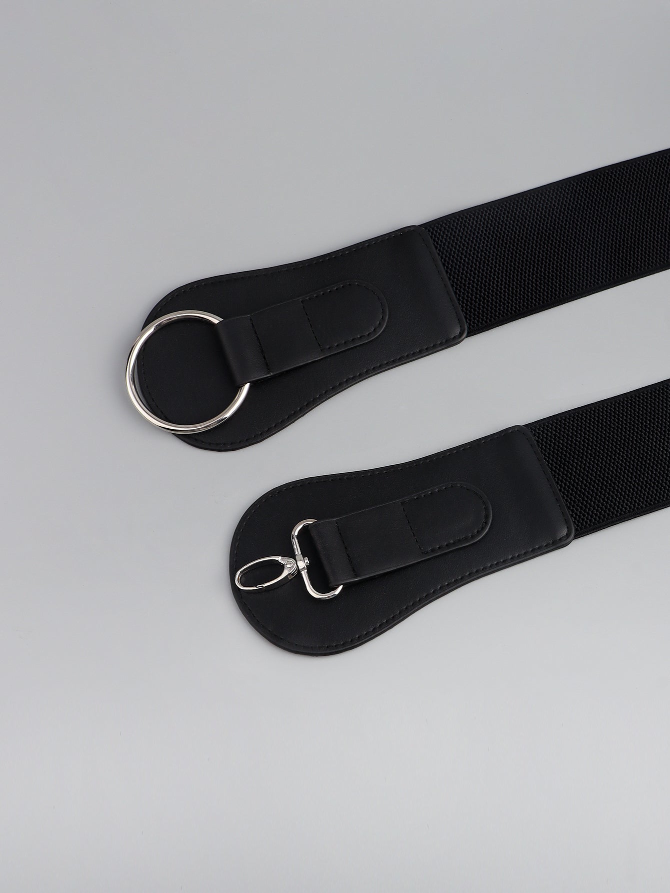 PU Elastic Wide Belt - The Boutie Shop