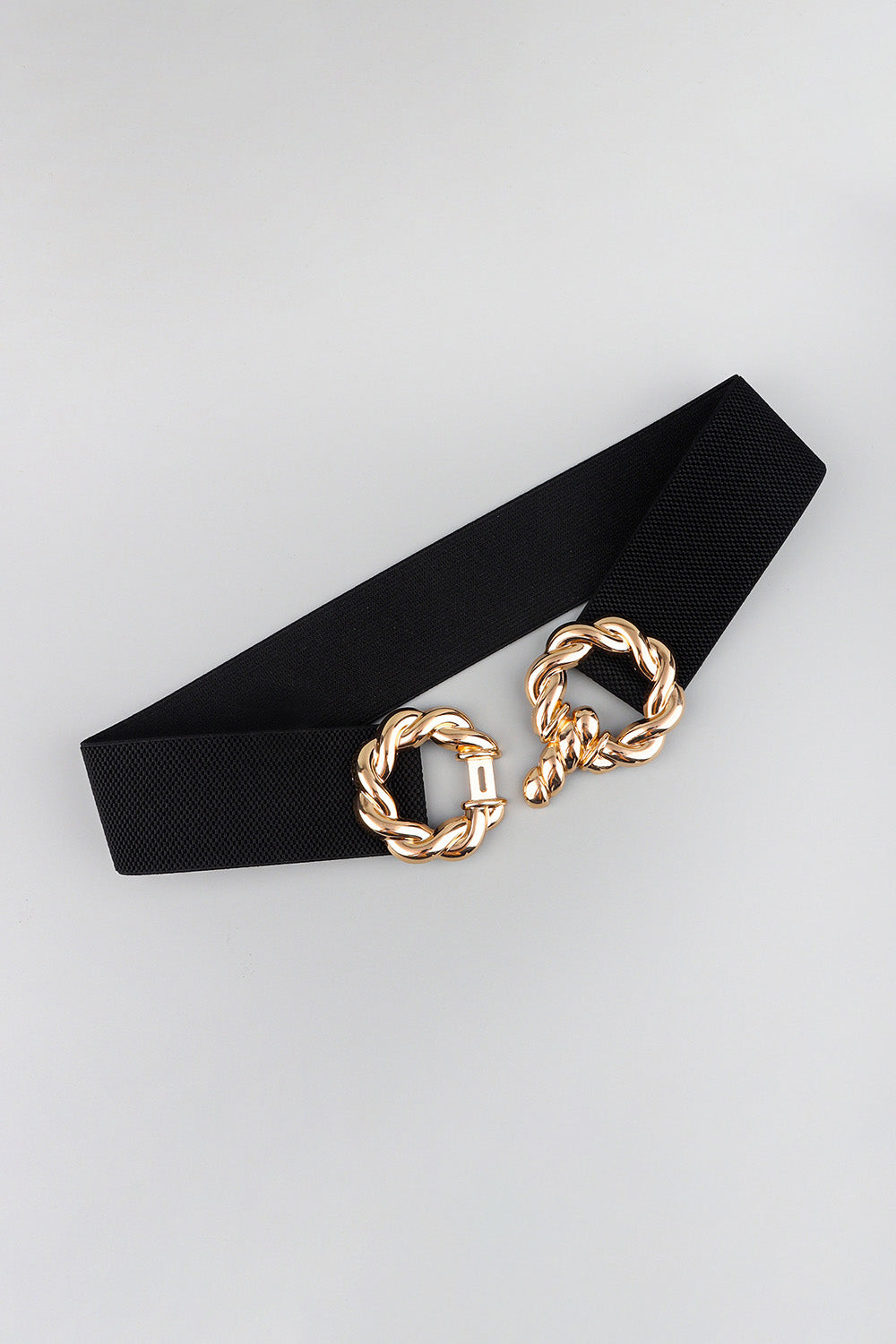 Zinc Alloy Buckle Elastic Belt - The Boutie Shop