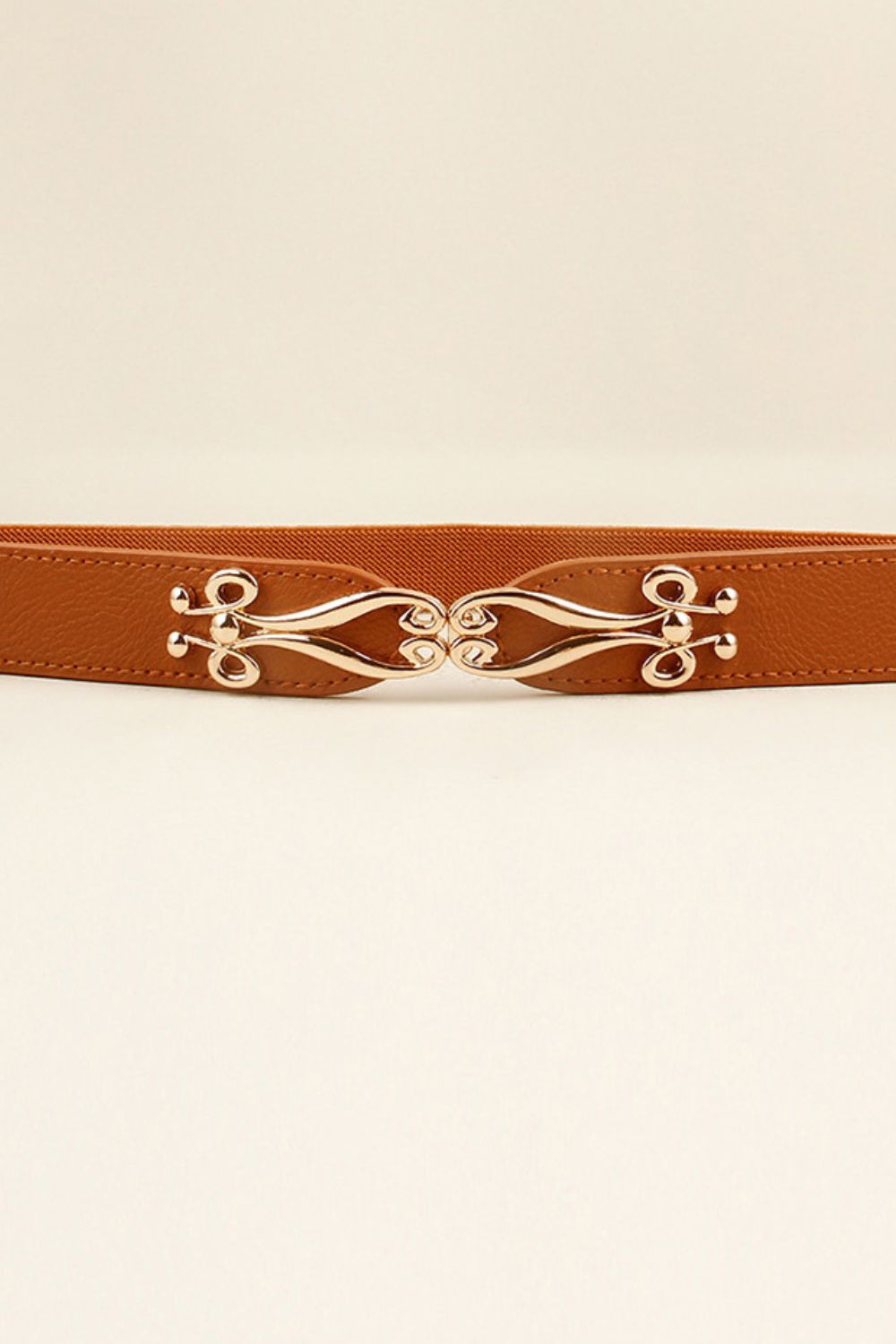 Alloy Buckle Elastic Belt - The Boutie Shop