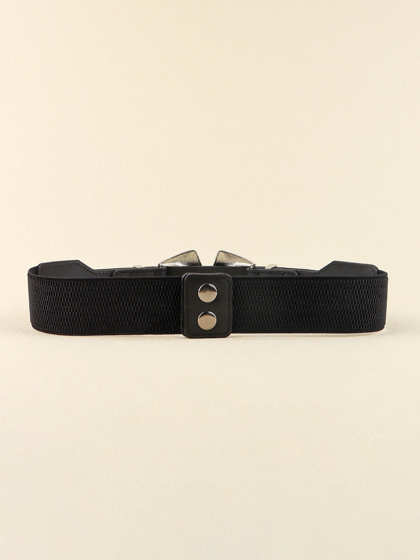 Double Buckle PU Leather Belt - The Boutie Shop