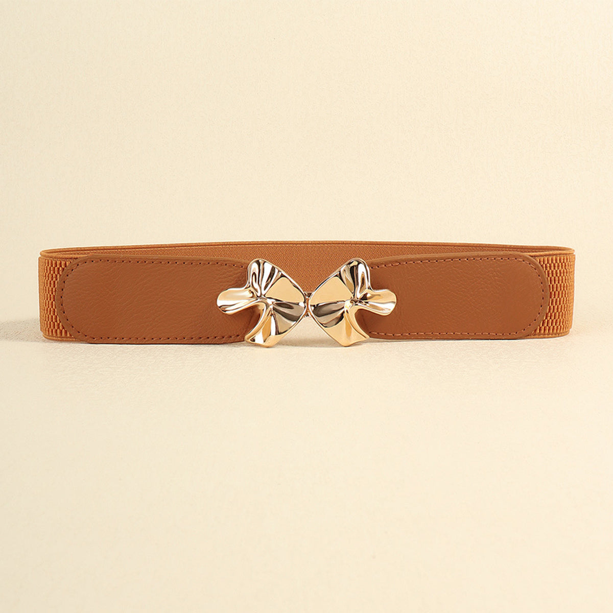 Alloy Buckle Elastic Belt - The Boutie Shop