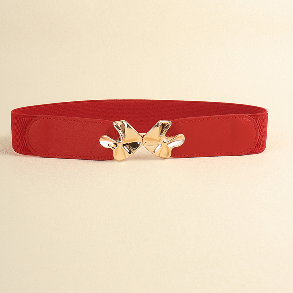 Alloy Buckle Elastic Belt - The Boutie Shop