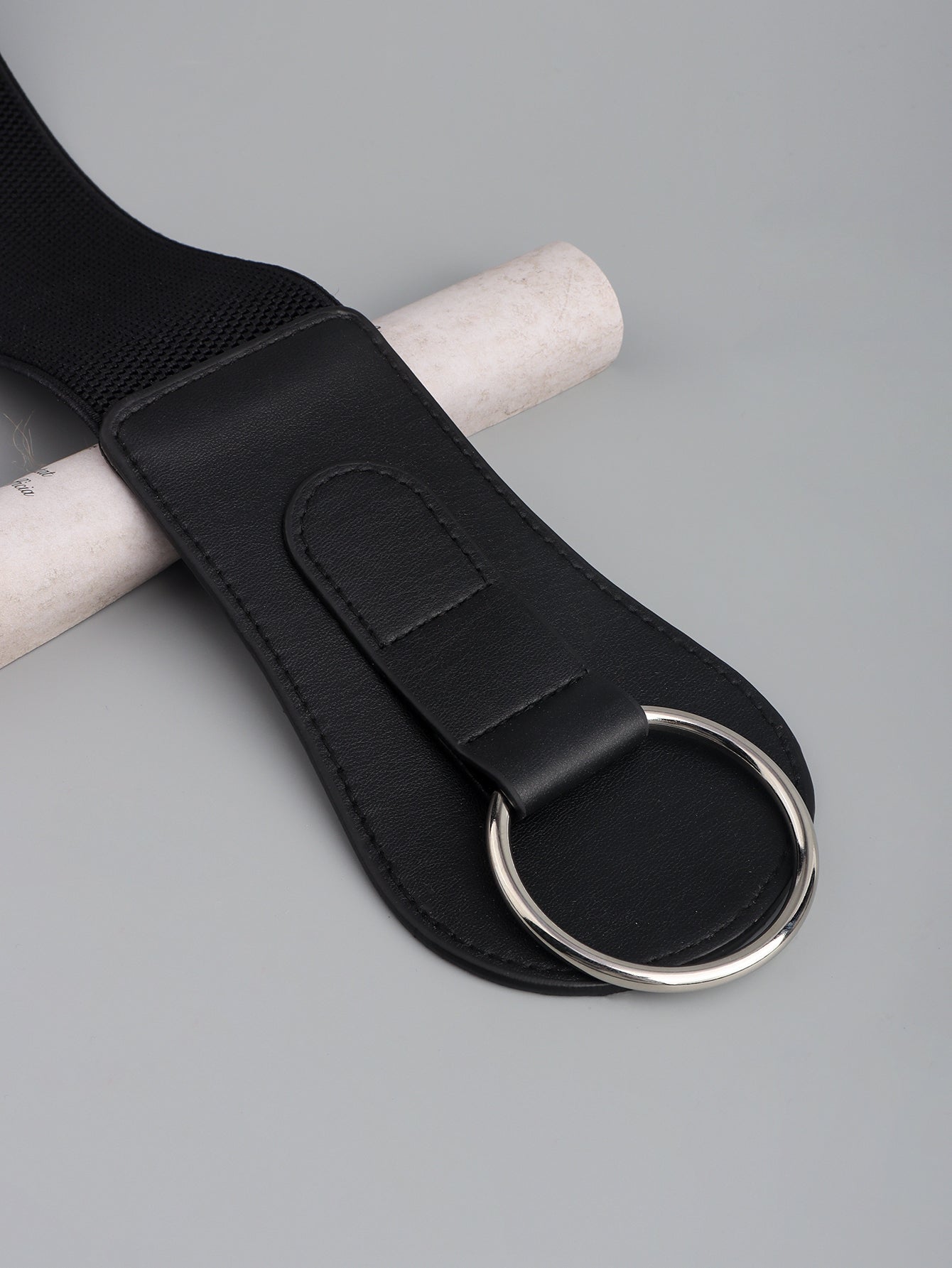 PU Elastic Wide Belt - The Boutie Shop