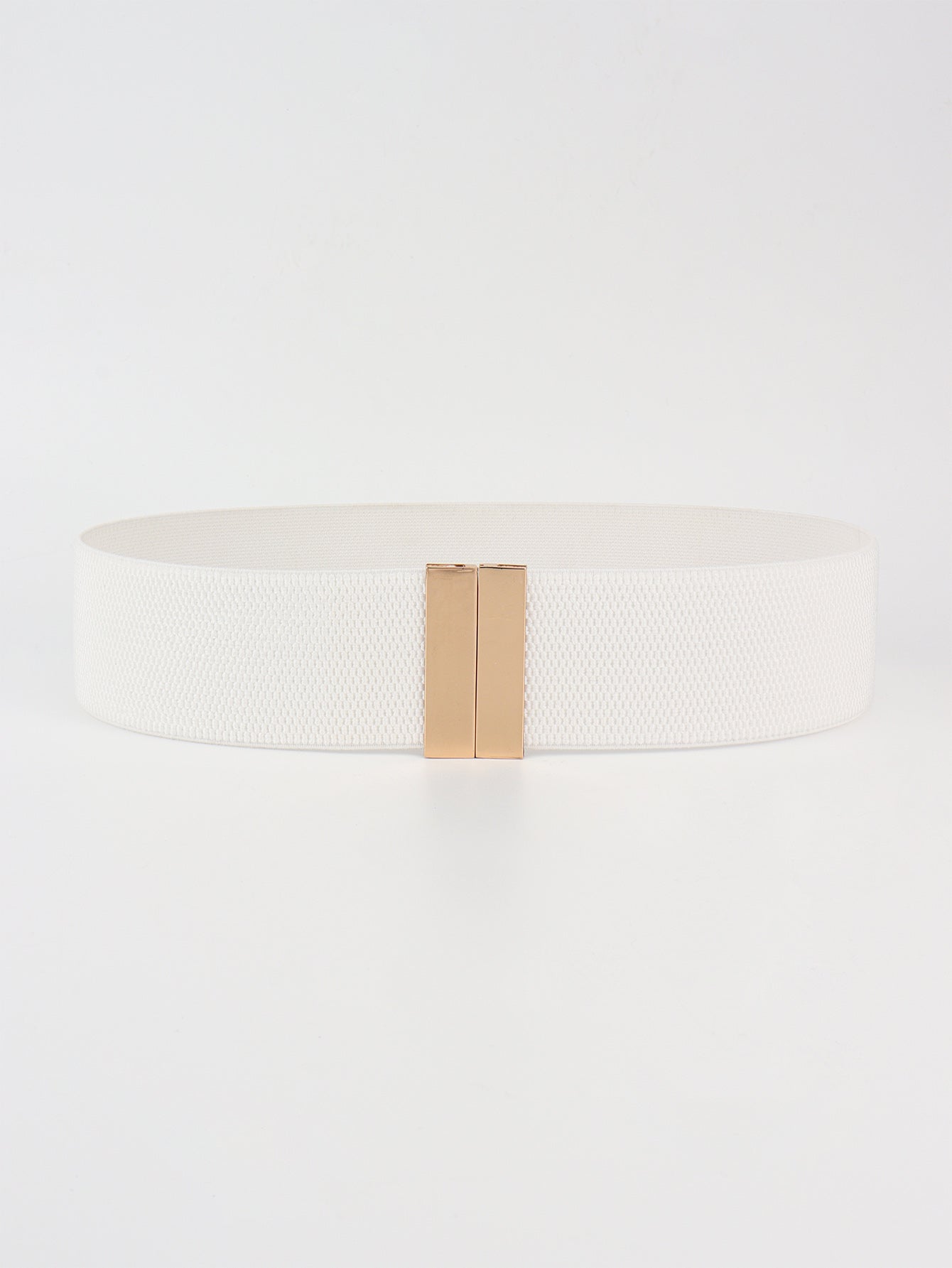 Alloy Buckle Elastic Belt - The Boutie Shop