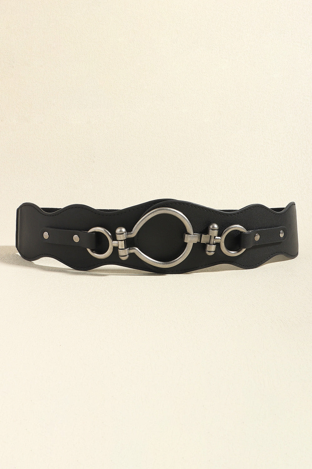 PU Leather Zinc Alloy Buckle Belt - The Boutie Shop